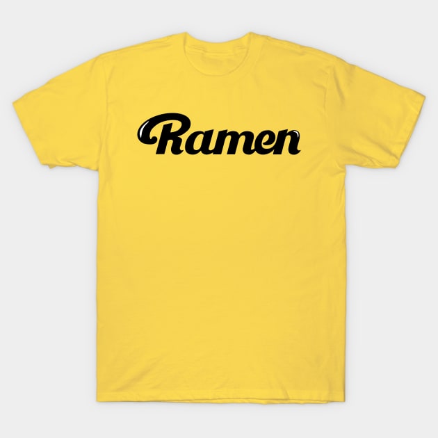 BTS Butter Ramen Yellow T-Shirt by gokramen